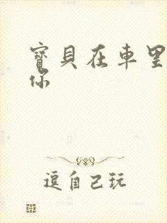 宝贝在车里想要你