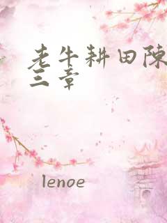 老牛耕田陈雪第三章