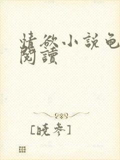 情欲小说龟全文阅读