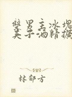 双男主冰块棉签夹子酒精扩张器