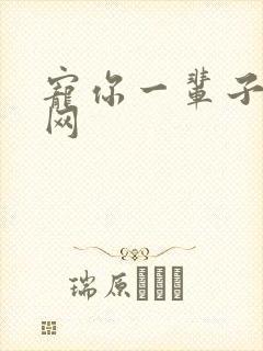 宠你一辈子书包网