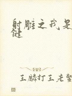 射雕之我是钱青键