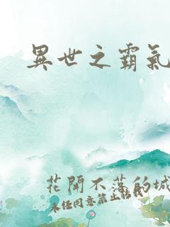 异世之霸气冲天