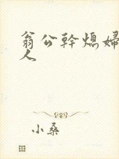 翁公干熄妇三个人