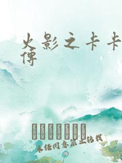 火影之卡卡西别传