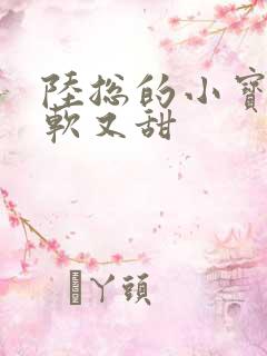 陆总的小宝贝又软又甜