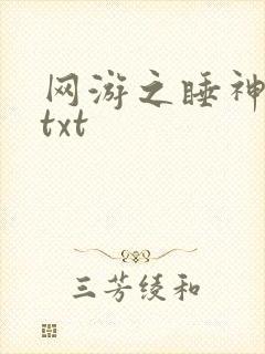 网游之睡神传说txt