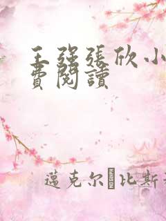 王强张欣小说免费阅读