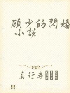 顾少的闪婚宠妻 小说