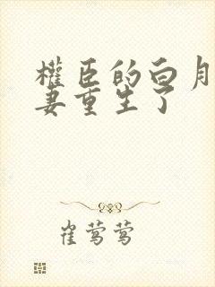 权臣的白月光前妻重生了