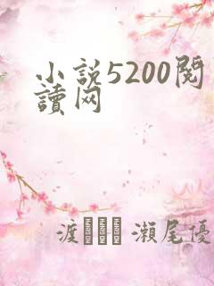 小说5200阅读网