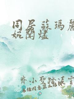 同居 苏玛丽蒋婉闻烬