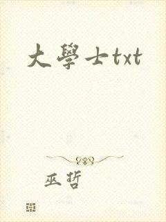 大学士txt