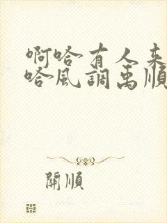 啊哈有人来了啊哈风调禹顺