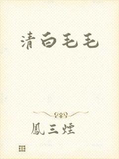 清白毛毛