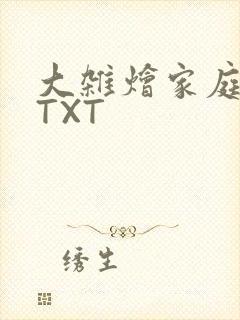 大杂烩家庭小说TXT