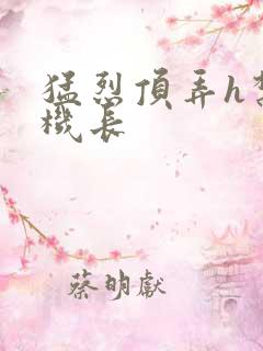 猛烈顶弄h禁欲机长