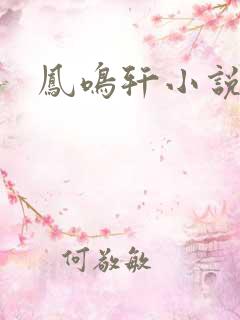 凤鸣轩小说