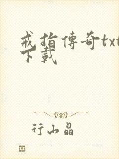 戒指传奇txt下载