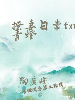 撩妻日常txt青灯