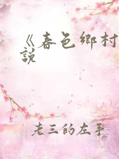 《春色乡村》小说