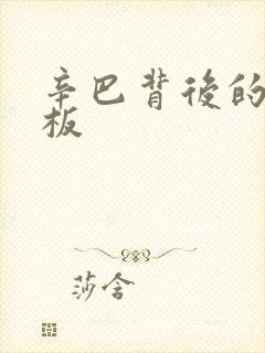 辛巴背后的人老板