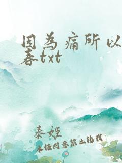 因为痛所以叫青春txt