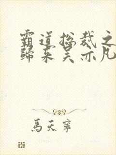 霸道总裁之出狱归来吴亦凡