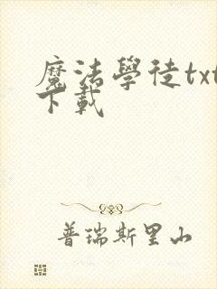魔法学徒txt下载