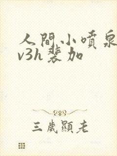 人间小喷泉h1v3h裴加