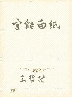 官能白纸