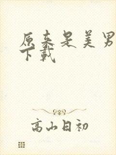 原来是美男啊 下载