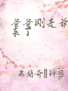 爸爸刚走爷爷就来了