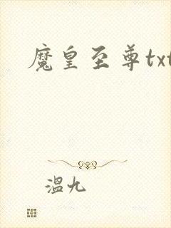 魔皇至尊txt