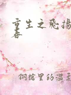 重生之飞扬的青春