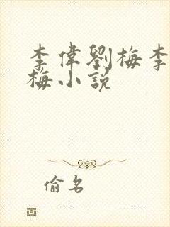 李伟刘梅李伟刘梅小说