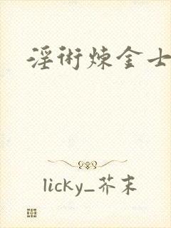 淫术炼金士小说