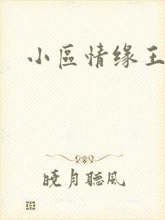 小区情缘王丽萍