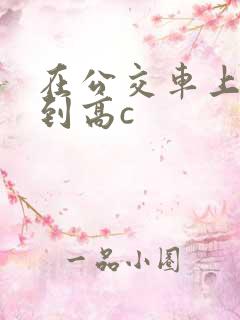 在公交车上被弄到高c