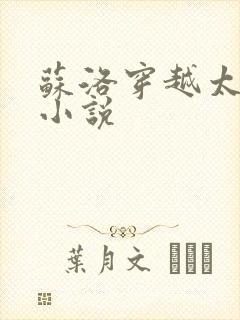 苏洛穿越太监的小说