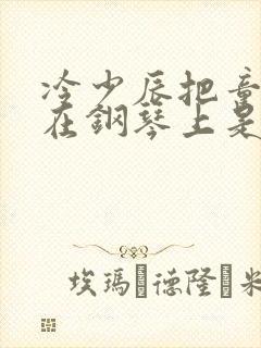 冷少辰把童若放在钢琴上是哪章