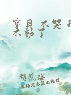 宝贝 不哭 我不动了