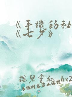 《手机的秘密》《七夕》