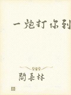 一炮打你到天亮