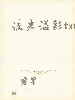 流光溢彩txt