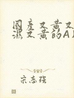 国产又黄又硬又湿又黄的A片小说