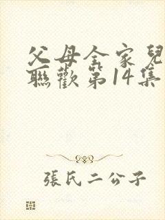 父母全家儿女大联欢第14集