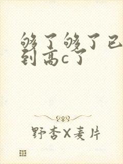 够了够了已经满到高c了