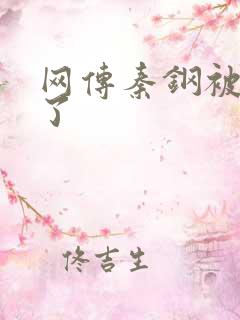 网传秦钢被打死了