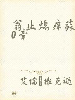 翁止熄痒苏钥10章